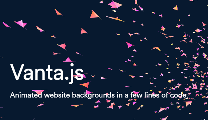 Vanta.js，让你的网页焕发3D魔力的JavaScript库